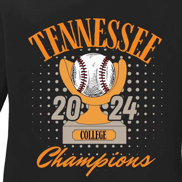 Tennessee College Champs Ladies Long Sleeve Shirt