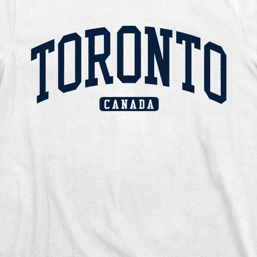 Toronto Canada College University Style T-Shirt