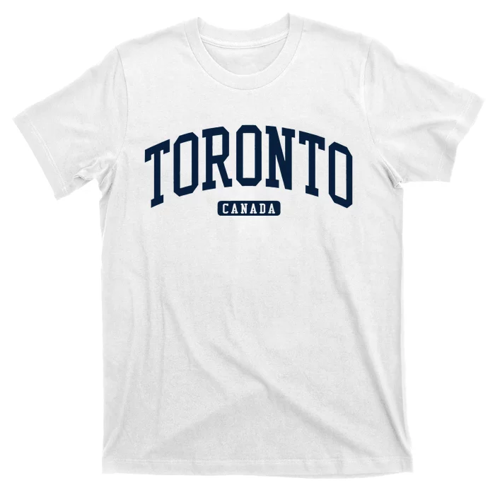 Toronto Canada College University Style T-Shirt