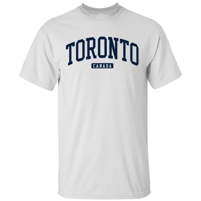 Toronto Canada College University Style Tall T-Shirt