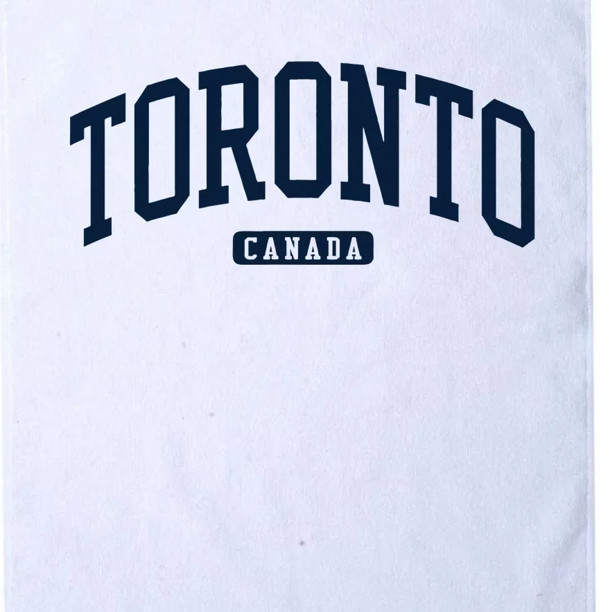 Toronto Canada College University Style Platinum Collection Golf Towel