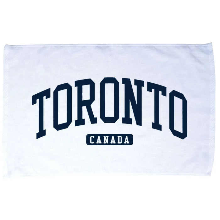 Toronto Canada College University Style Microfiber Hand Towel