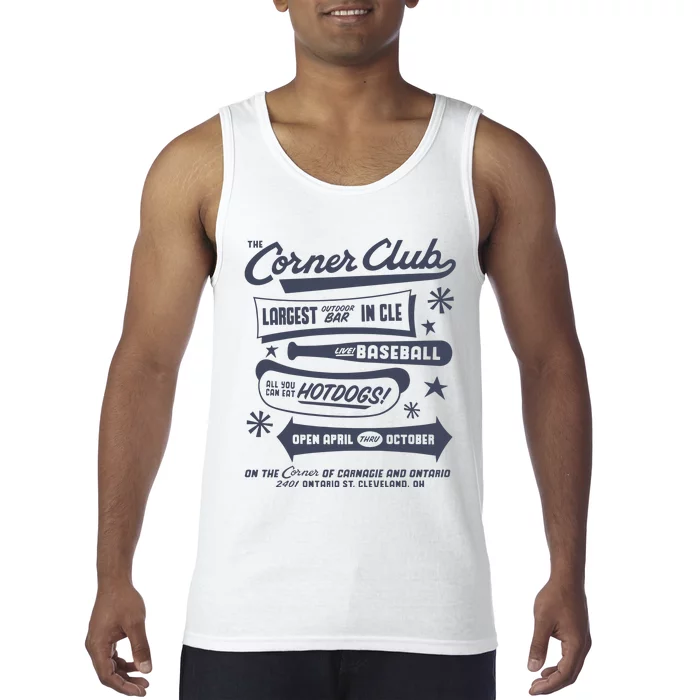 The Corner Club Largest Outdoor Bar In Cle Tank Top