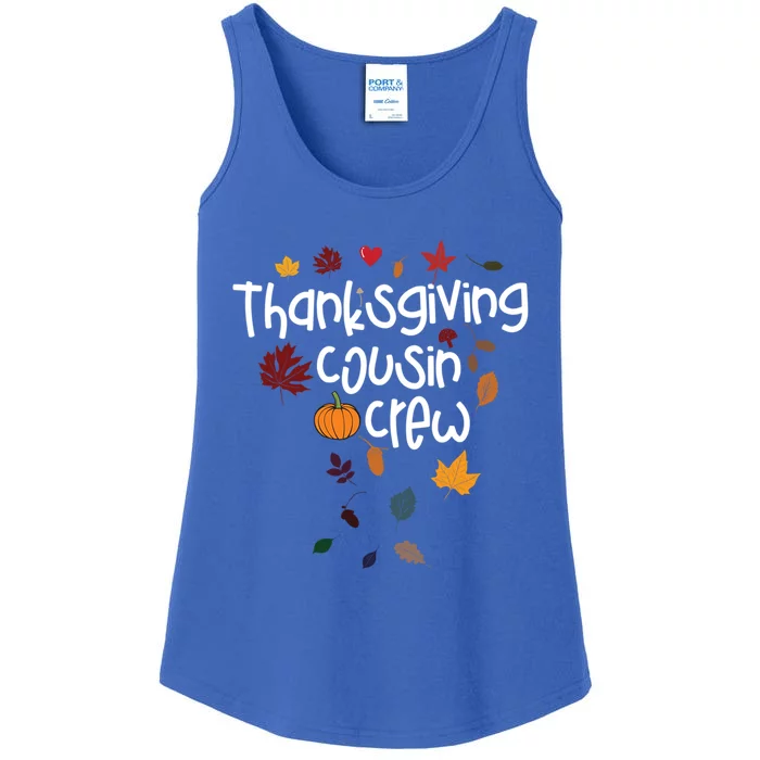 Thanksgiving Cousin Crew Cute Gift Ladies Essential Tank