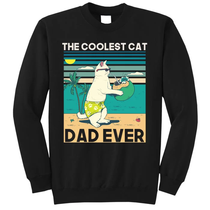 The Coolest Cat Dad Ever Sweatshirt