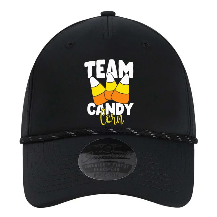 Team Candy Corn Halloween Costume Funny Performance The Dyno Cap