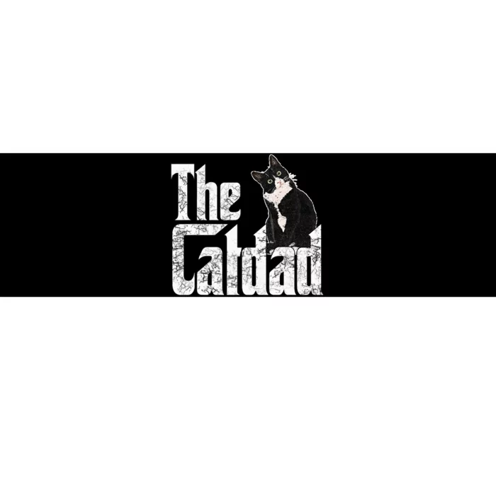 The Catfather Crazy Cat Father Kitty Daddy Bumper Sticker