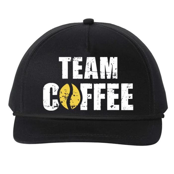 Team Coffee Coffee Lovers Snapback Five-Panel Rope Hat