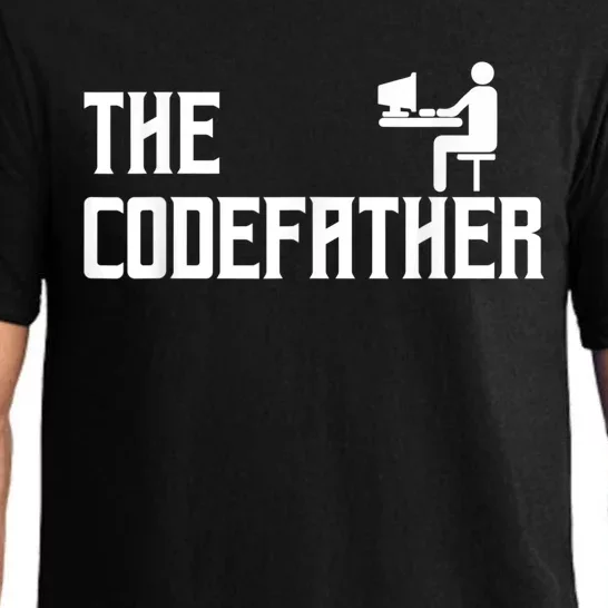 The Codefather Coding Coder Developer Computer Nerd Pajama Set