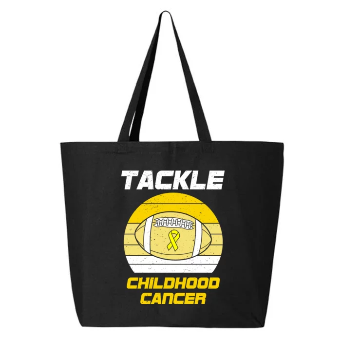 Tackle Childhood Cancer Football 25L Jumbo Tote