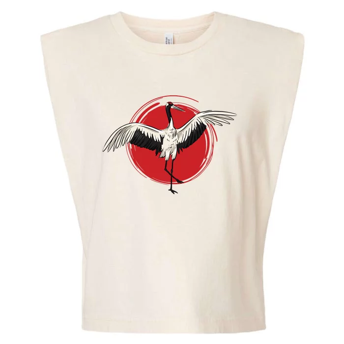 Tai Chi Crane Garment-Dyed Women's Muscle Tee