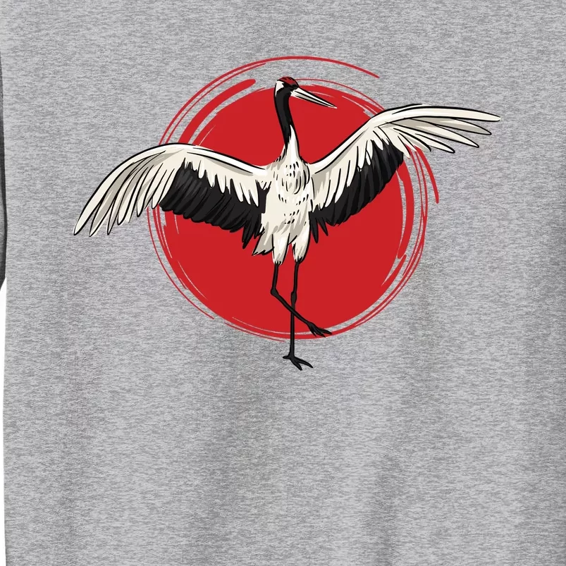 Tai Chi Crane Tall Sweatshirt