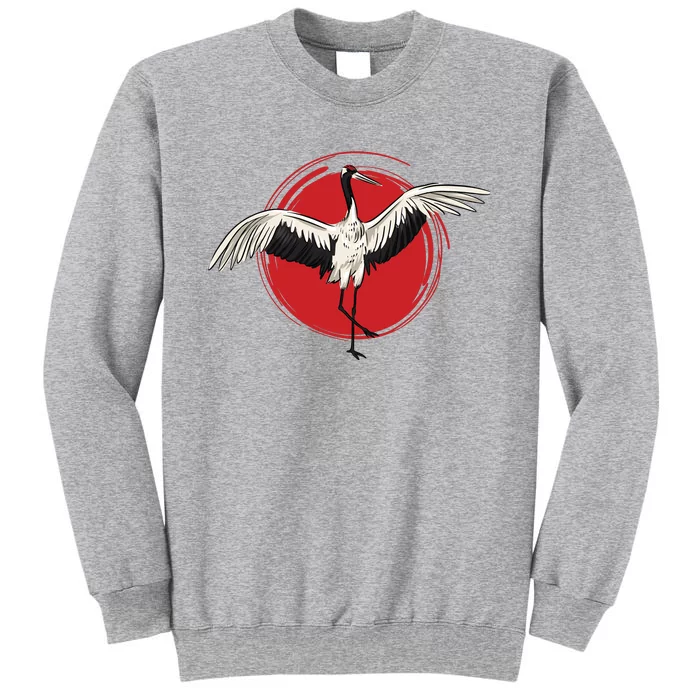 Tai Chi Crane Tall Sweatshirt