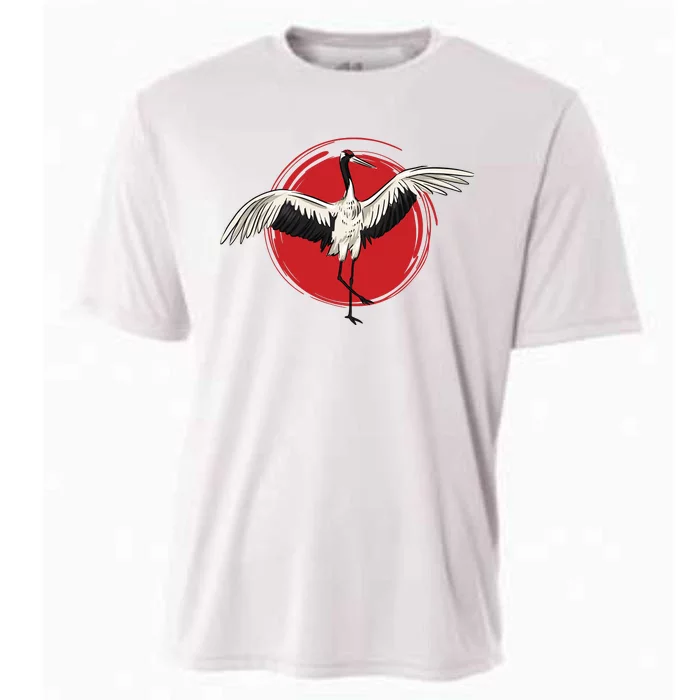 Tai Chi Crane Cooling Performance Crew T-Shirt