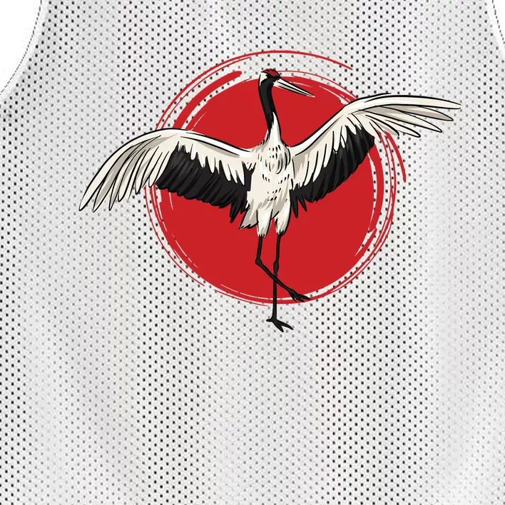 Tai Chi Crane Mesh Reversible Basketball Jersey Tank