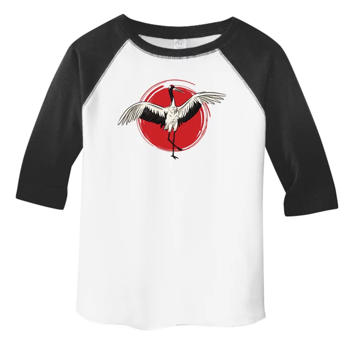 Tai Chi Crane Toddler Fine Jersey T-Shirt