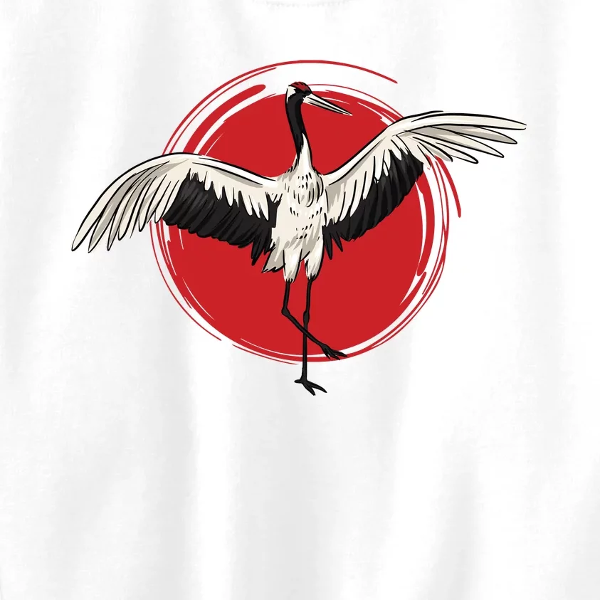 Tai Chi Crane Kids Sweatshirt