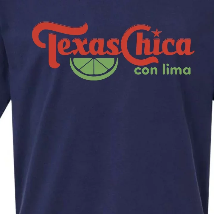 Texas Chica Con Lima Sueded Cloud Jersey T-Shirt