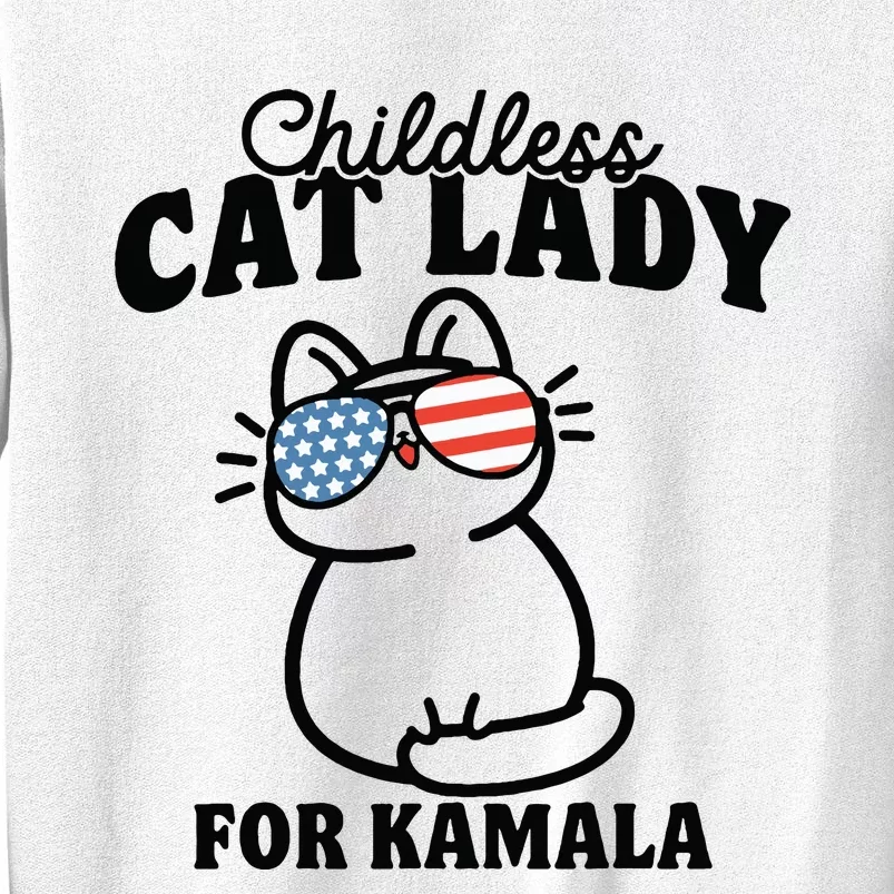 This Childless Cat Lady Is Voting Kamala Sweatshirt