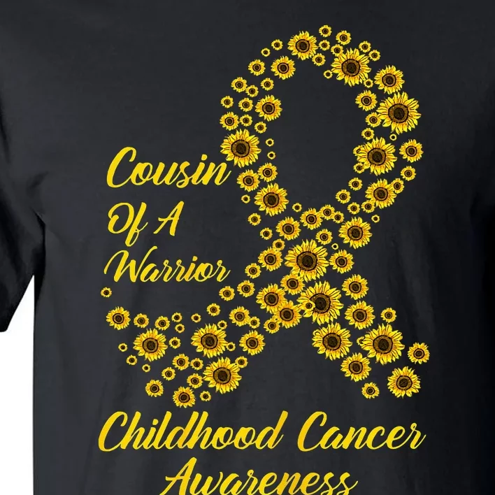 Tu Childhood Cancer Awareness Month Costume Cousin Gift Tall T-Shirt