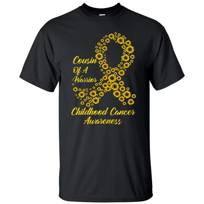 Tu Childhood Cancer Awareness Month Costume Cousin Gift Tall T-Shirt