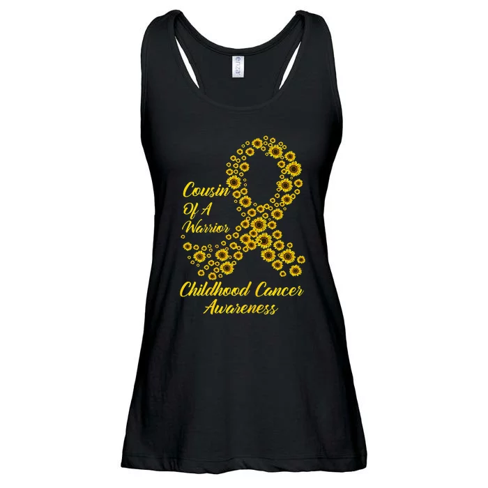 Tu Childhood Cancer Awareness Month Costume Cousin Gift Ladies Essential Flowy Tank