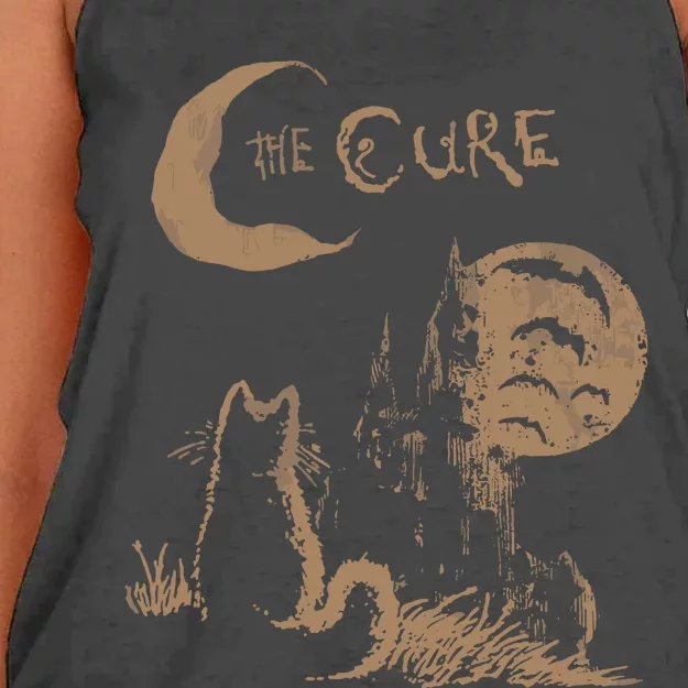 The C.U.R.E Cat Women's Knotted Racerback Tank