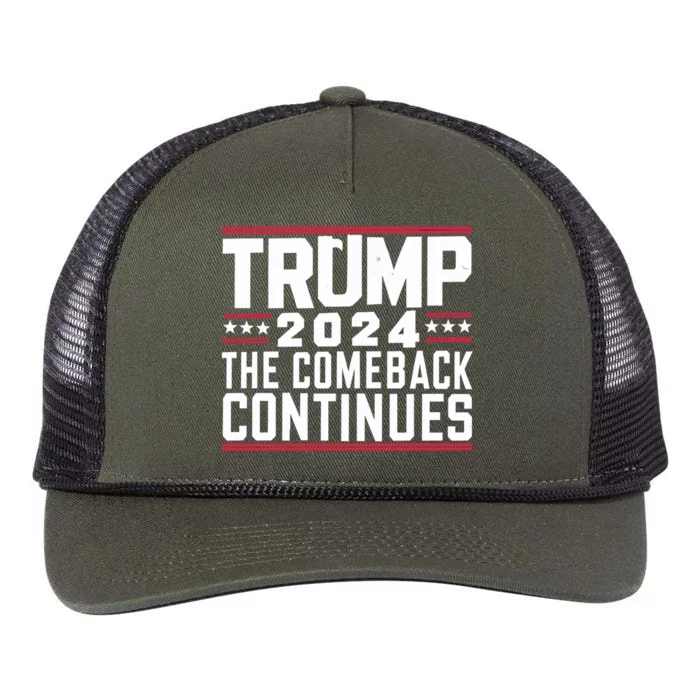 Trumps Comeback Continues Retro Rope Trucker Hat Cap