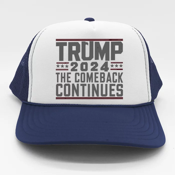 Trumps Comeback Continues Trucker Hat