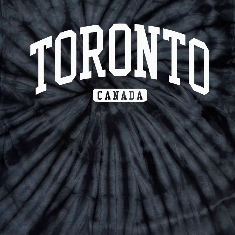 Toronto Canada College University Style Tie-Dye T-Shirt