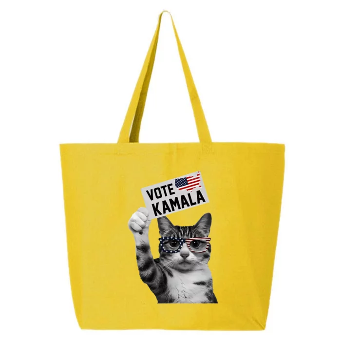 This Childless Cat Lady Is Voting Kamala 2024 25L Jumbo Tote