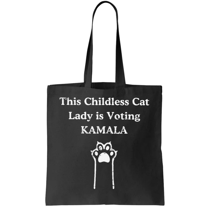 This Childless Cat Lady Is Voting Kamala Tote Bag