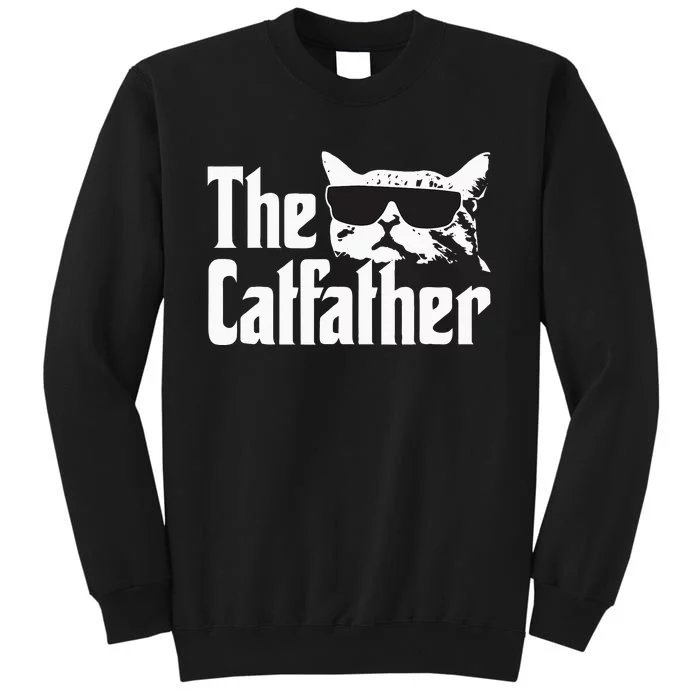 The Catfather Cat Daddy Funny Gif Sweatshirt