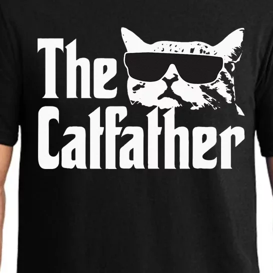 The Catfather Cat Daddy Funny Gif Pajama Set