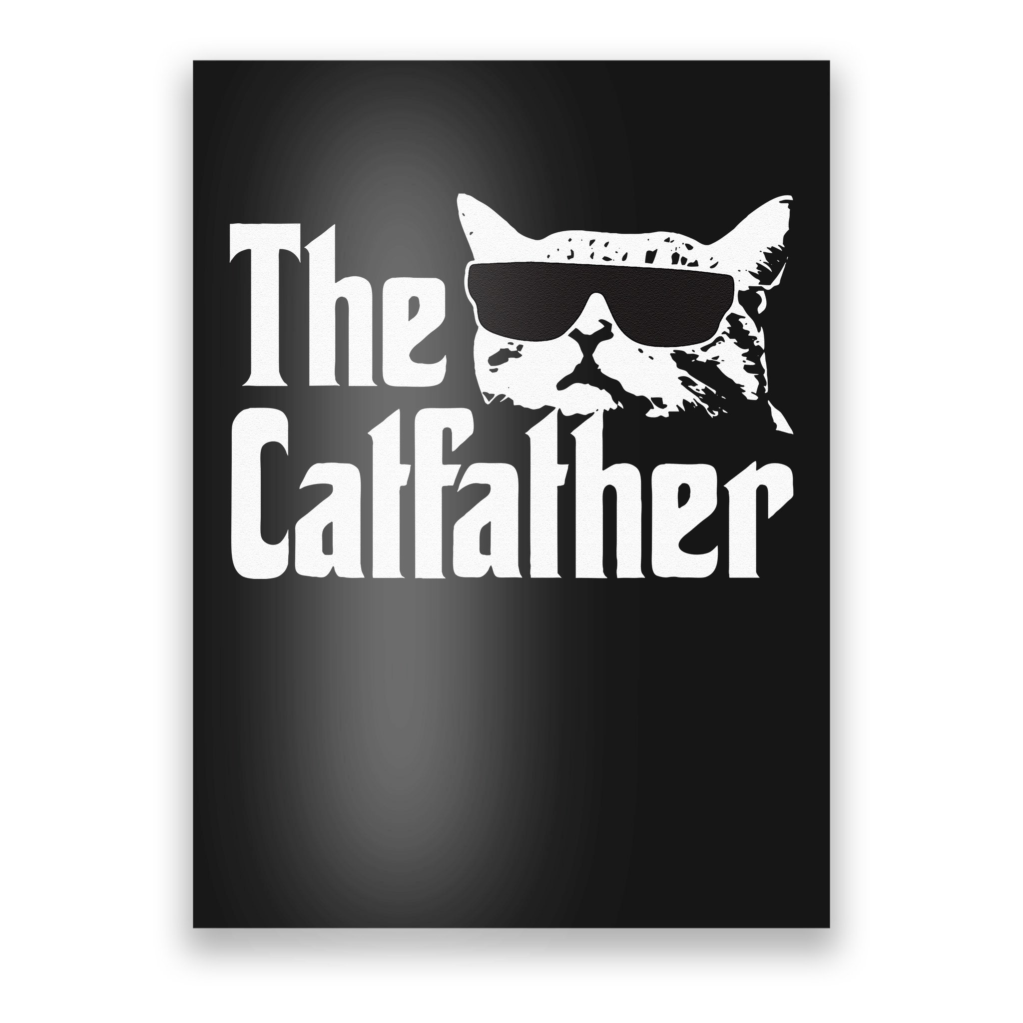 The Catfather Cat Daddy Funny Gif Poster