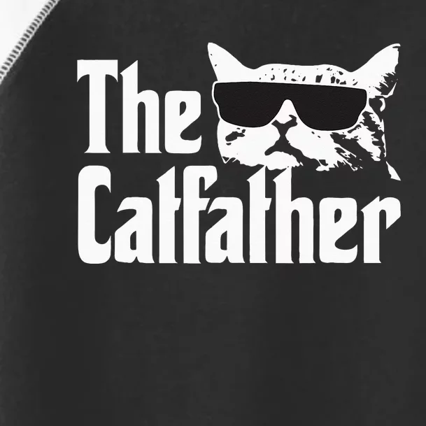 The Catfather Cat Daddy Funny Gif Toddler Fine Jersey T-Shirt