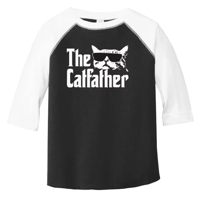 The Catfather Cat Daddy Funny Gif Toddler Fine Jersey T-Shirt