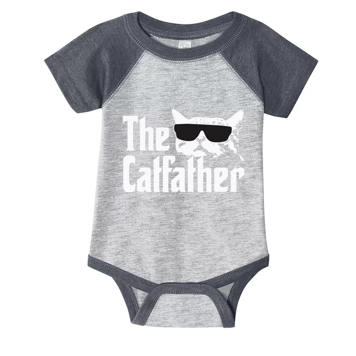 The Catfather Cat Daddy Funny Gif Infant Baby Jersey Bodysuit