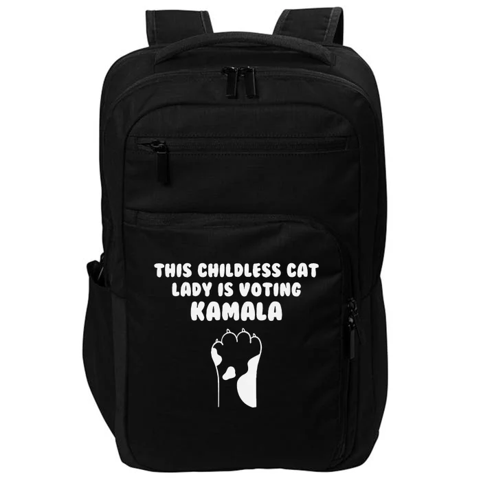 This Childless Cat Lady Is Voting Kamala Impact Tech Backpack