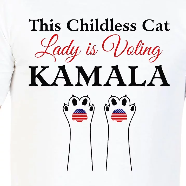 This Childless Cat Lady Is Voting Kamala Comfort Colors T-Shirt