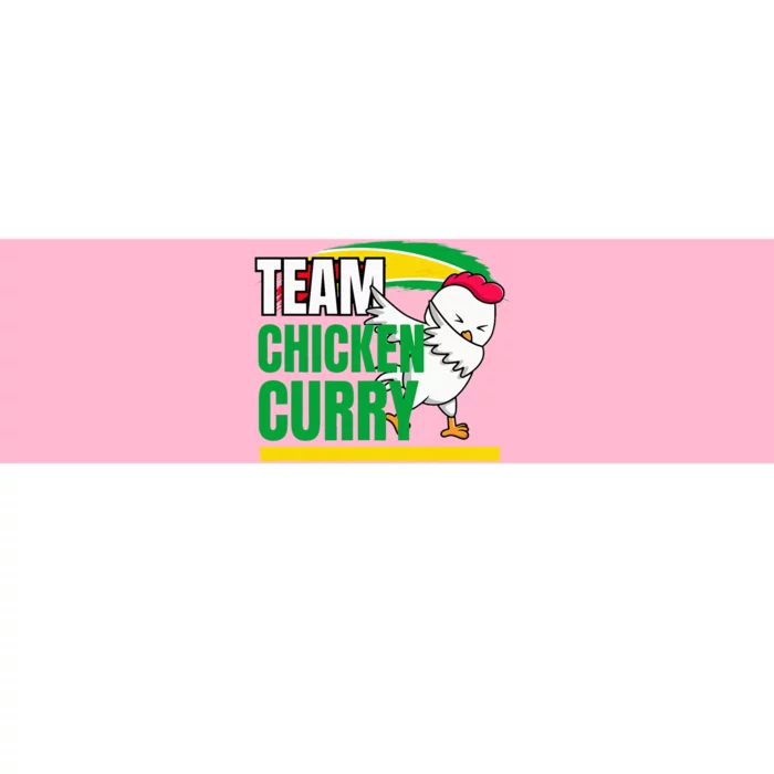 Team Chicken Curry Guyana And Trinidad Patriotic Cricket Bumper Sticker