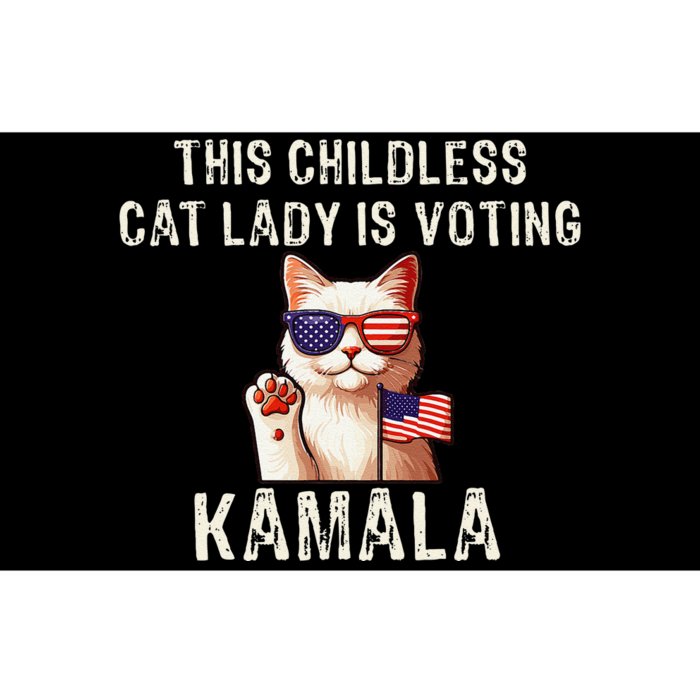 This Childless Cat Lady Is Voting Kamala 2024 Bumper Sticker