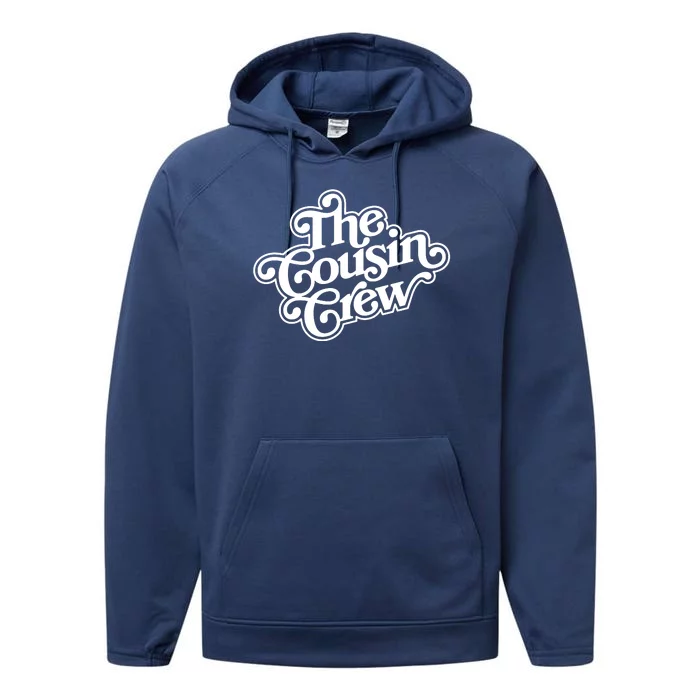 The Cousin Crew Funny Shirts Performance Fleece Hoodie