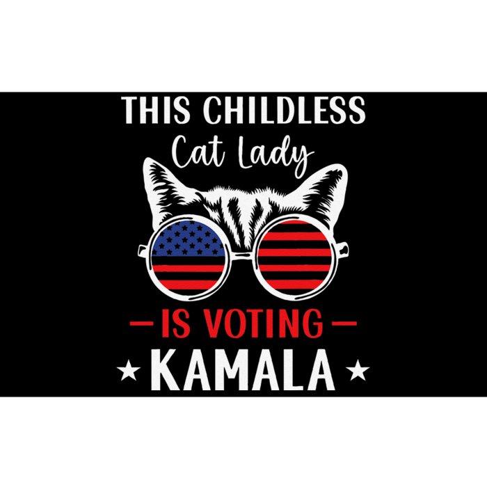 This Childless Cat Lady Is Voting Kamala Harris 2024 Bumper Sticker