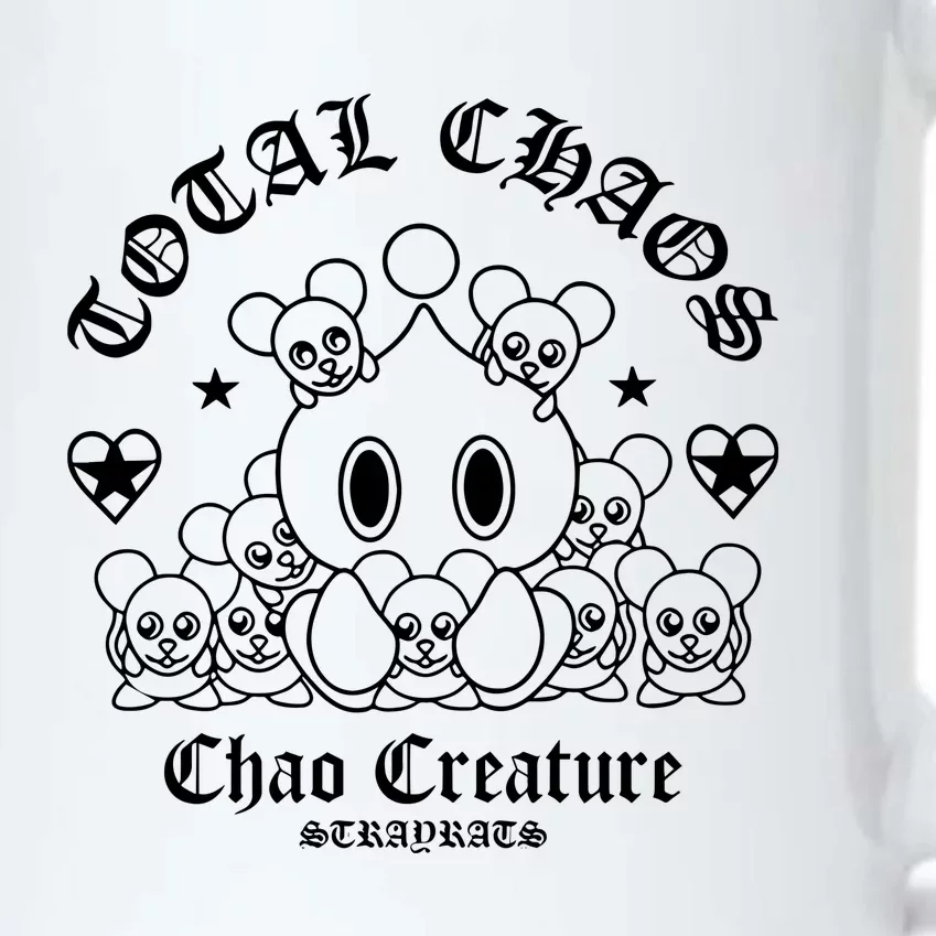 Total Chaos Chao Creature Stray Rats Black Color Changing Mug