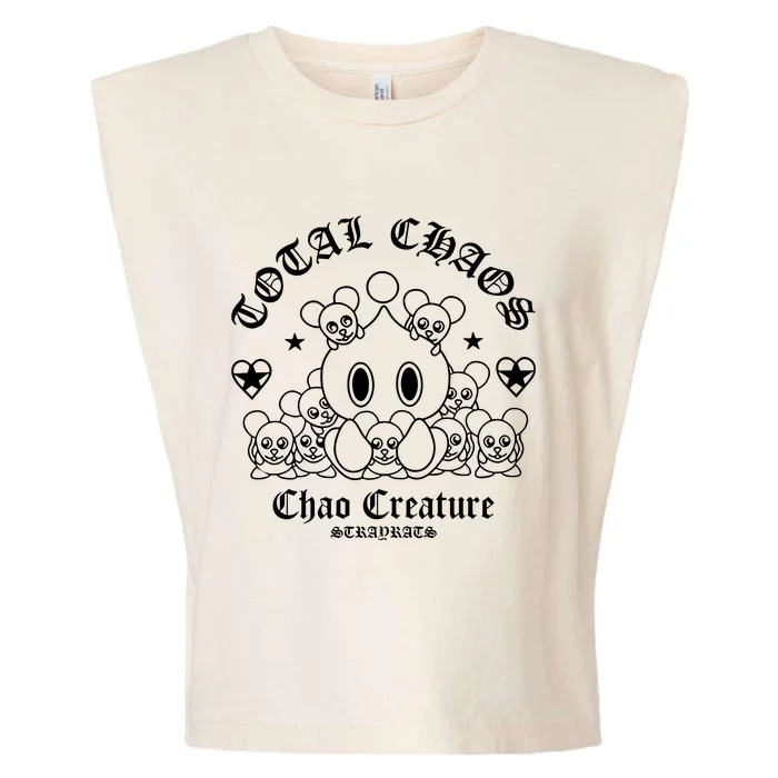 Total Chaos Chao Creature Stray Rats Garment-Dyed Women's Muscle Tee