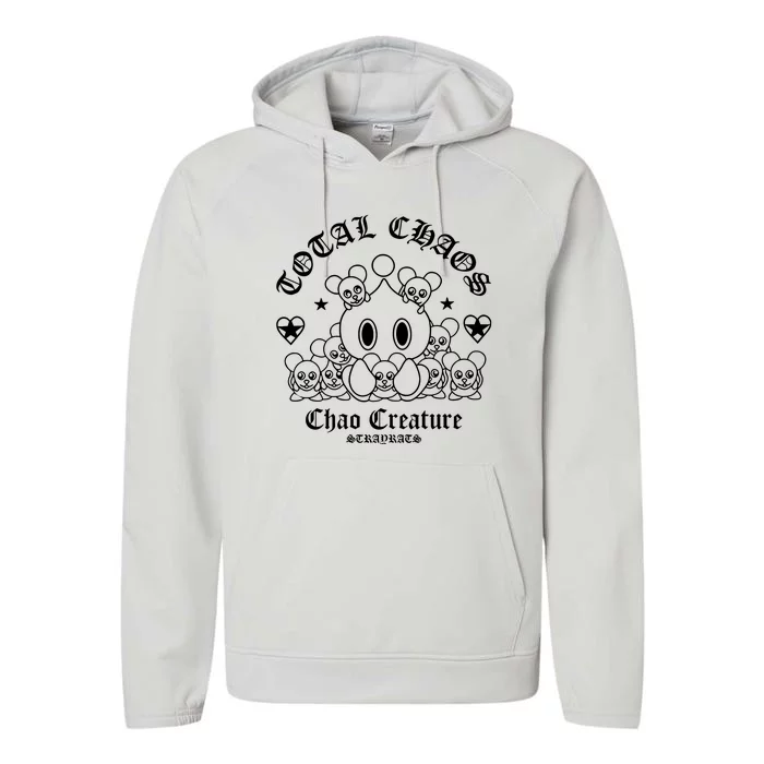 Total Chaos Chao Creature Stray Rats Performance Fleece Hoodie