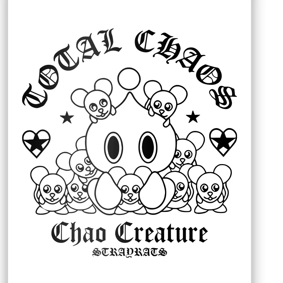 Total Chaos Chao Creature Stray Rats Poster