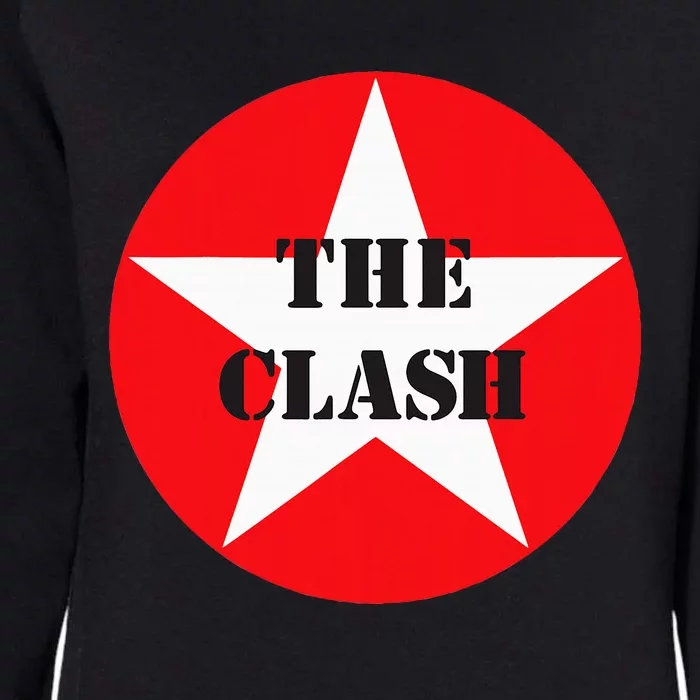 The C.L.A.S.H Circle Star Womens California Wash Sweatshirt