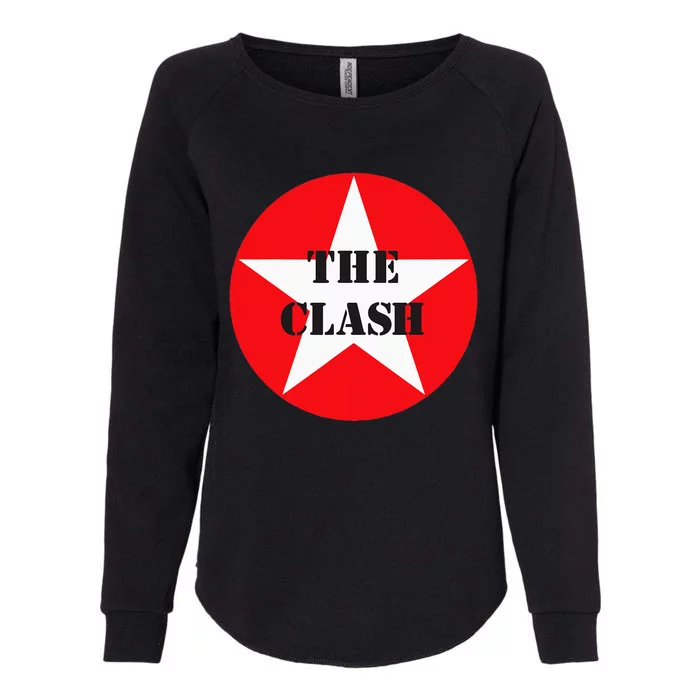 The C.L.A.S.H Circle Star Womens California Wash Sweatshirt